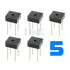 5pcs kbpc1010 10A 1000V AC Single Phase Square Diode Bridge Rectifier KBPC-1010