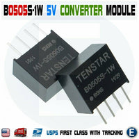 5pcs B0505S-1W 5V to 5V converter DC DC power module converter 1000V DC Isolation