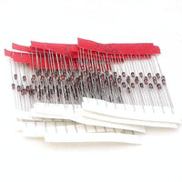 140pcs  Zener Diode 14 Values 1/2W 0.5W 3.3-30V Regulator Assorted Assortment Set - eElectronicParts