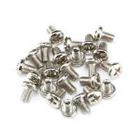 100PCS M3 5mm Carbon Phillips Stainless Steel Screws Cross Pan Round Head Metric