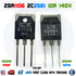 2SA1106 & 2SC2581 A1106 C2581 NPN+PNP Power Transistor 1 Pair 10A 140V 100W