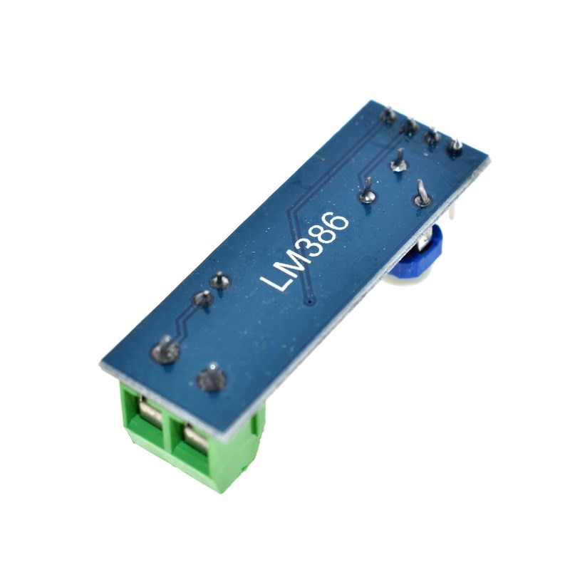 1 x Audio Amplifier Module For Arduino 200 Times Gain 5V-12V LM386 ...