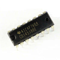 10PCS CD14538BE CD14538 CMOS Dual Precision Monostable Multivibrator DIP-16 IC