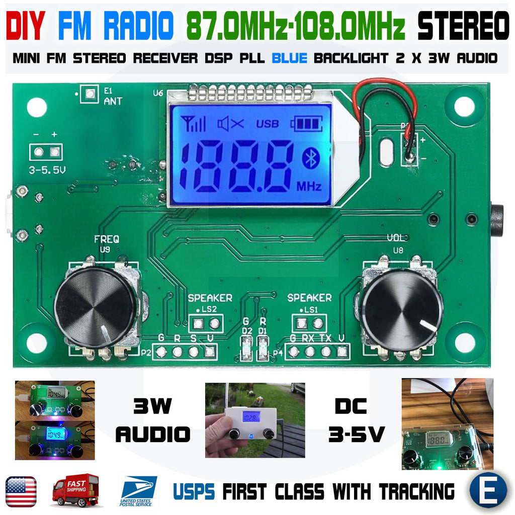 DIY Electronic Kits Wireless Stereo FM Radio Receiver Module PCB 76MHz 108mhz Dc 1.8v 3.6v I.509537957 DIY Electronic Kits Wireless Stereo FM Radio Receiver Module PCB 76MHz 108mhz Dc 1.8v 3.6v I.509537957