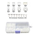 230pcs XH2.54 2p 3p 4p 5 pin 2.54mm XH Adaptor Connectors Wire Header JST + box