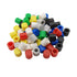 70pcs Tactile Push Button Switch Cap 6x6mm Self-locking Round Key Cap Multicolor