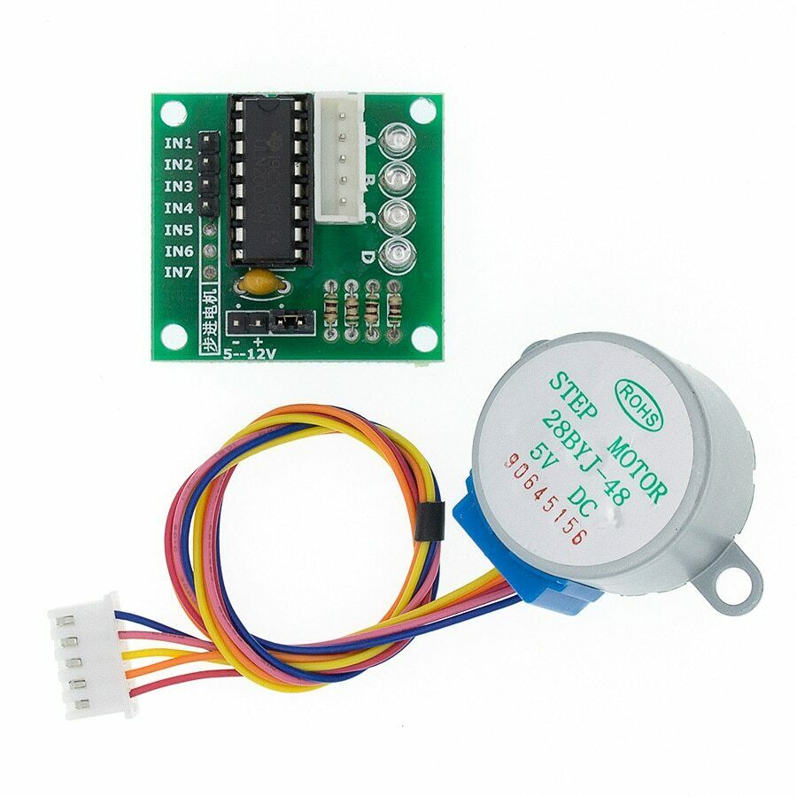 28BYJ-48 Valve Gear Stepper Motor DC 5V 4 Phase Step Motor module for ...