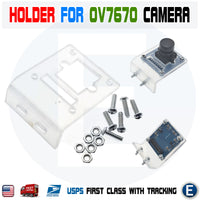 Mounting Bracket Holder Acrylic Case for OV7670 CMOS Camera Module For Arduino