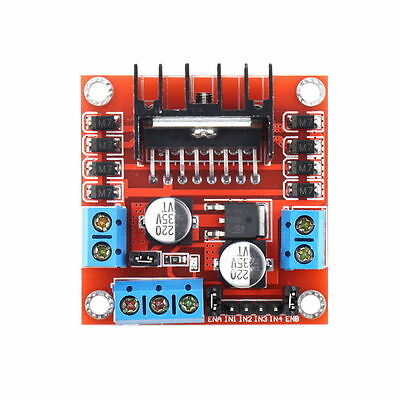 DUAL H BRIDGE L298N DC Scheda Controller Driver Motore Passo-passo - Foto 12