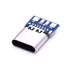 USB 3.1 Type C Pair Male+Female DIY Solder Plug PCB Connector Socket 56K Resistor