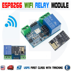 ESP8266 Relay Module Smart Home Phone Remote Control Switch APP ESP-01 5V WiFi - eElectronicParts