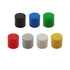 70pcs Tactile Push Button Switch Cap 6x6mm Self-locking Round Key Cap Multicolor