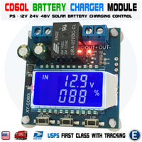 CD60L Solar Battery Charger Controller 12V 24V 48V Charging Discharge Control