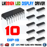 10PCS LM3916N-1 LED Display Driver IC LM3916 NSC DIP-18 DOT BAR DISPLAY