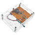 Transparent Acrylic Case Shell Box For LCR-T4 ESR Transistor Tester Capacitance