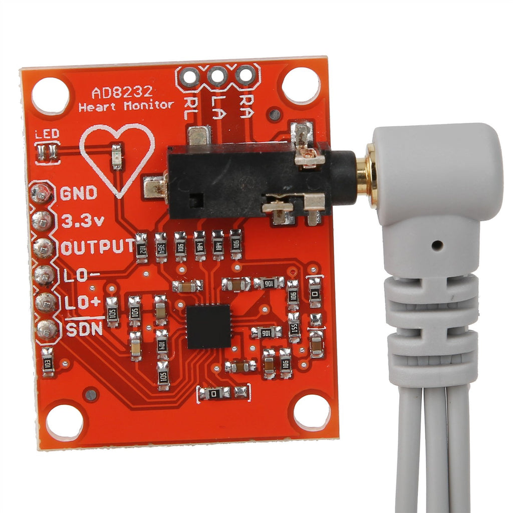 AD8232 ECG Module EKG Pulse Heart Monitoring Arduino Compatible Sensor ...