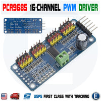 PCA9685 16 Channel 12-bit PWM Servo motor Driver I2C Module For Servo Arduino US - eElectronicParts