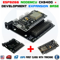 NodeMcu LUA ESP8266 ESP-12E CH340G WiFi Development Board V3 DIY Expansion Base - eElectronicParts