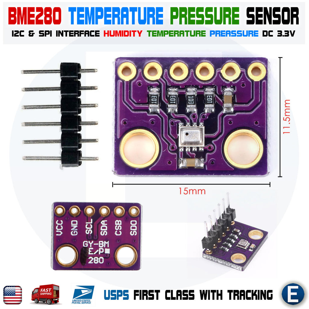 Using The BMP280 Pressure And Temp Sensor With ESP32, 59% OFF
