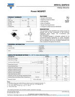 5pcs IRF610 N-Channel Power MOSFET Transistor, 3.3A 200V IR N-Channel TO-220 - eElectronicParts