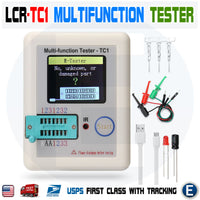 LCR-TC1 Multifunction Transistor Tester TFT Diode Triode Capacitance Meter LCR ESR