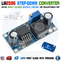 10pcs LM2596S DC-DC 3A Buck Converter Adjustable Step-Down Power Supply LM2596 DIP