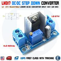 5pcs LM317 DC-DC Converter Adjustable Linear Regulator Step Down Circuit Board - eElectronicParts