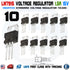 10pcs LM7915 L7915CV 7915 15V Linear Negative Voltage Regulator IC Chip - eElectronicParts