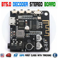 Mini Bluetooth 5.0 MP3 Decoder Board Audio Receiver MP3 Lossless Player Wireless Stereo