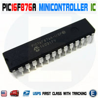 PIC16F876A-I/SP PIC16F876A 16F876A Microchip 8-bit Microcontroller MCU 14KB DIP-28 IC