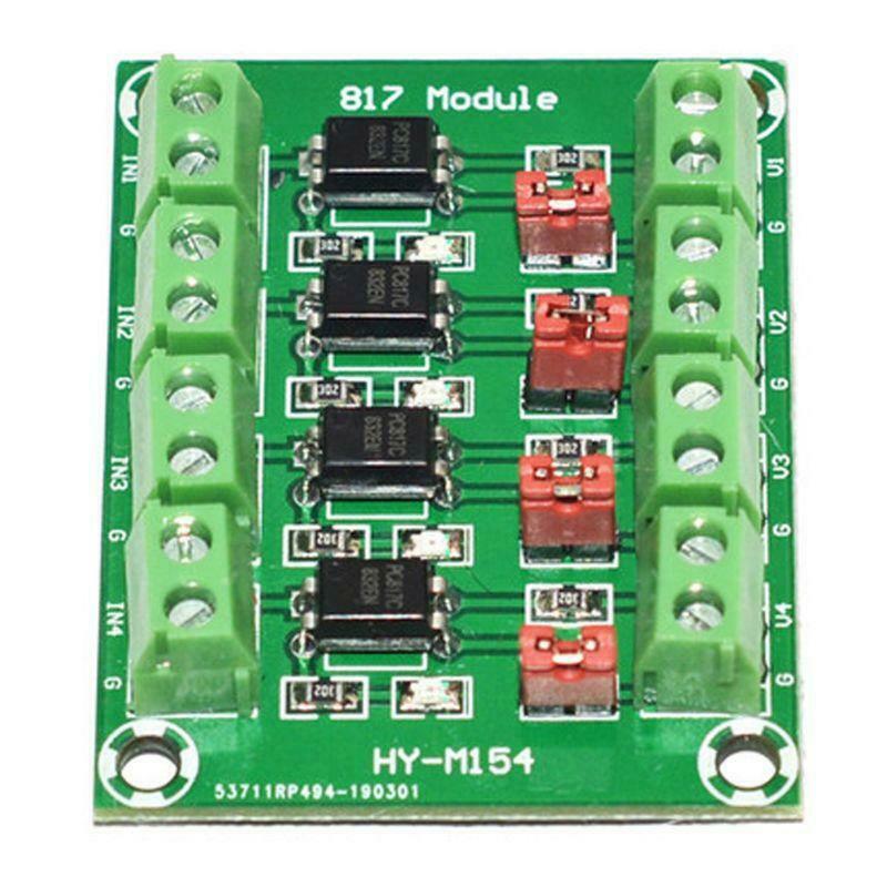 Interfacing PC817 4-Channel Optocoupler Module With Arduino, 53% OFF