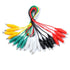 10Pcs Double Ended Alligator Clips Test Lead Jumper Wire 50cm 5 Colors 5 Pairs Crocodile Clamps