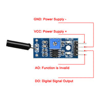 High Sensitive Vibration Switch Sensor Module SW-18010P Alarm Sensor for Arduino - eElectronicParts
