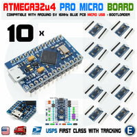 10pcs ATmega32U4 Pro Micro Controller Board for Arduino Pro Micro USB Leonardo - eElectronicParts