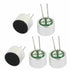 10pcs Electret Condenser Microphone Cylindrical High Sensitivity 30-44dB 9x7mm 2 pins