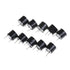 10pcs Active Buzzer Magnetic 12V Long Continous Beep Tone 12*9.5mm For Arduino