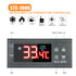 STC-3000 AC 110V-220V Digital Temperature Controller LED Thermostat w/ Probe Sensor
