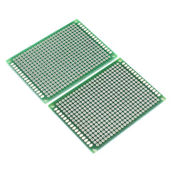 10PCS 5x7cm PCB Universal Prototype Matrix Double sided Protoboard Blank Board - eElectronicParts