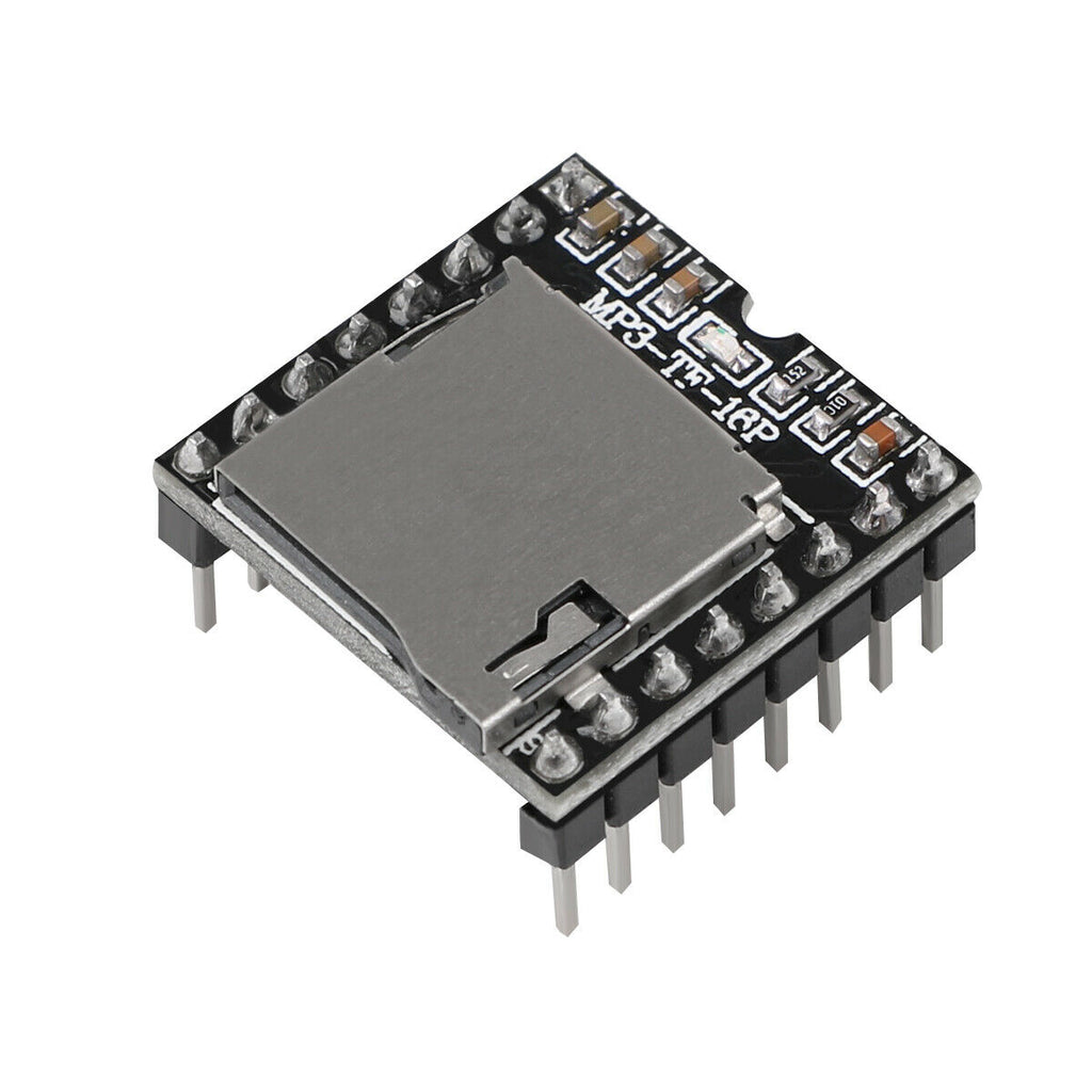 5pcs Mini MP3 Player Module U-disk TF SD with Simplified Output Speaker for Arduino - eElectronicParts