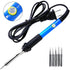 Soldering Iron Electric Gun Adjustable Temperature 60W Welding Set Tool Kit 110V