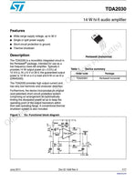 2pcs TDA2030A TDA2030 18W Hi-Fi Audio Amplifier 35W Driver IC - eElectronicParts
