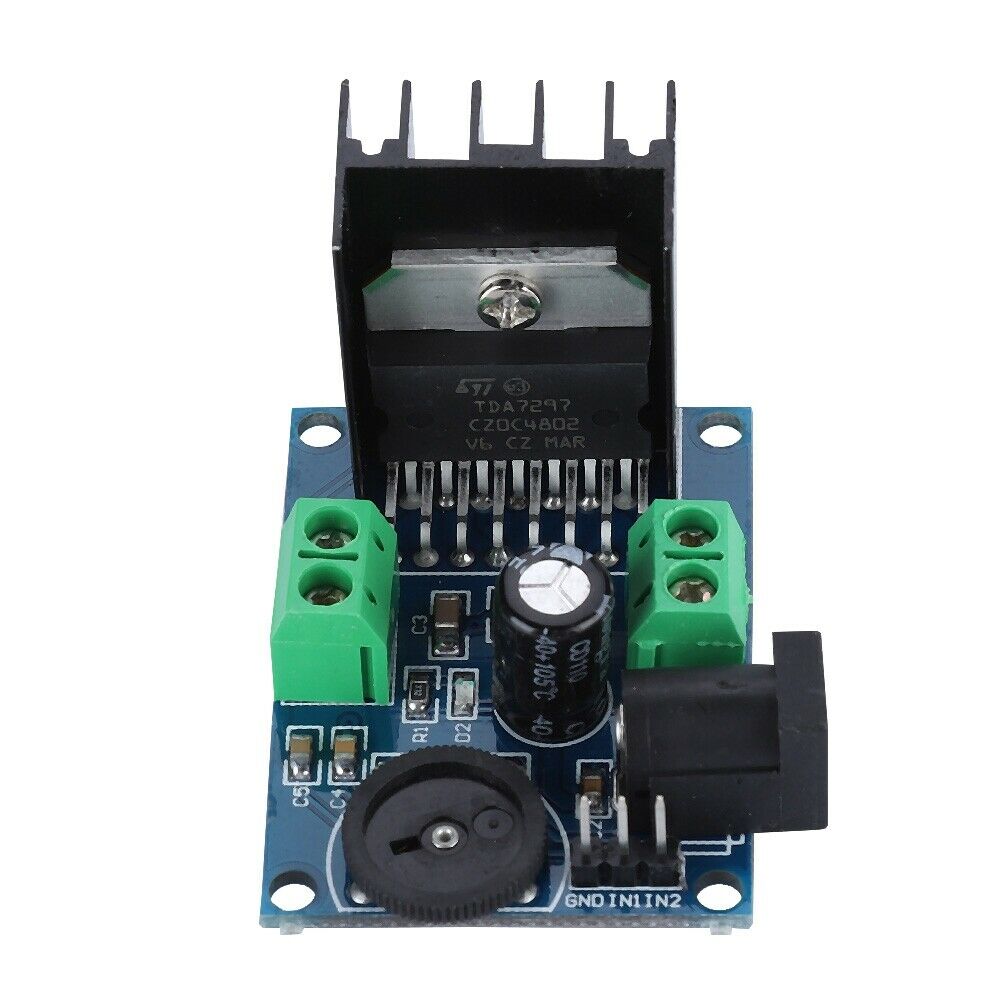 TDA7297 Audio Amplifier Board High Power 2x15W Two Channel Module HW-059 6-18V