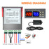 STC-3028 AC110-220V Dual LED Temperature Humidity Controller Digital Thermostat