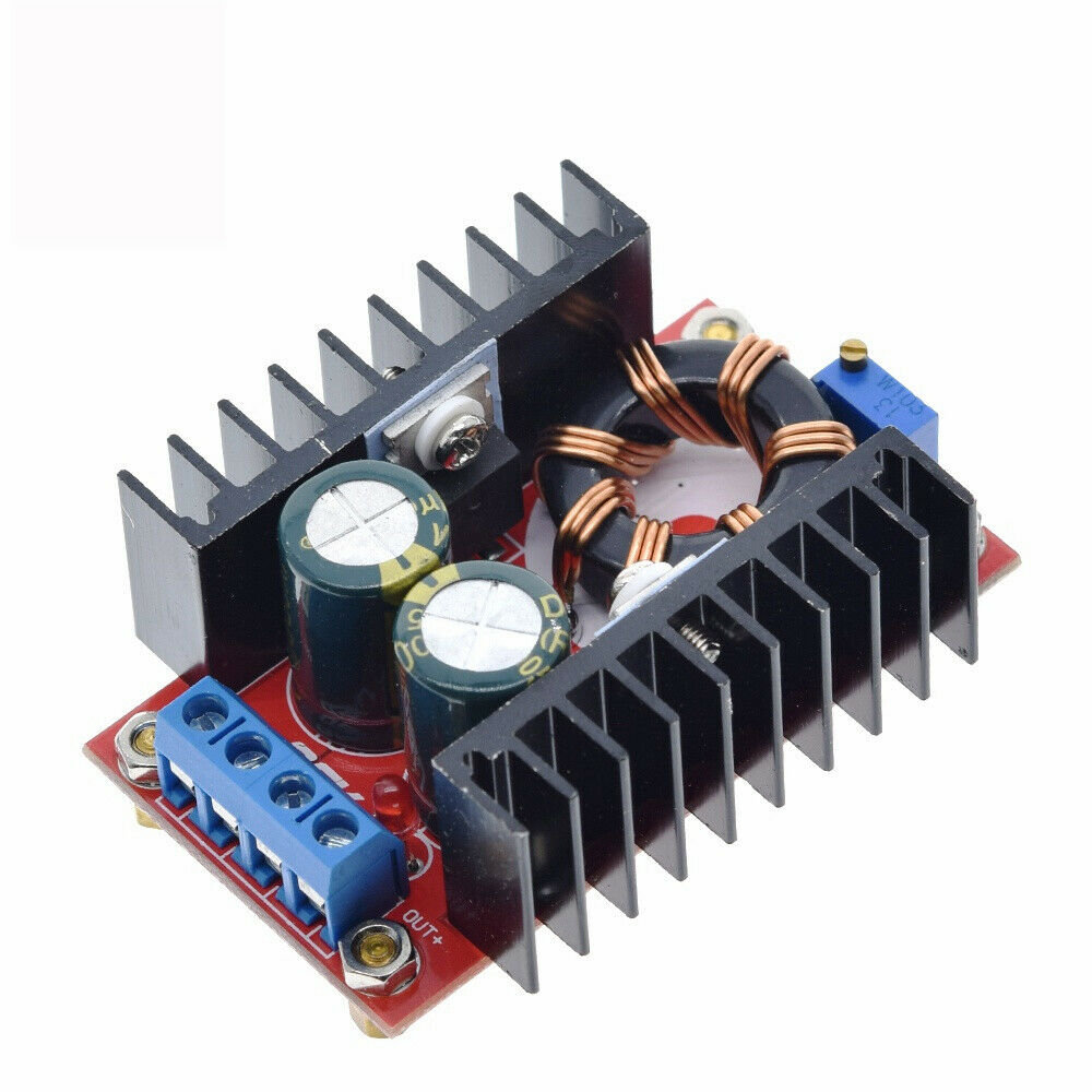 XL4016 DC-DC 10-32V To 12-35V 150W Step-Up Power Supply Boost Converter Module