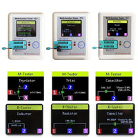 LCR-TC1 Multifunction Transistor Tester TFT Diode Triode Capacitance Meter LCR ESR