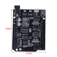 UNO+WiFi R3 ATmega328P+ESP8266 32Mb CH340G For Arduino Uno, NodeMCU WeMos - eElectronicParts