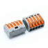10pcs PCT-215 Spring Lever Terminal Block Electric Cable Wire Connector 5 Way