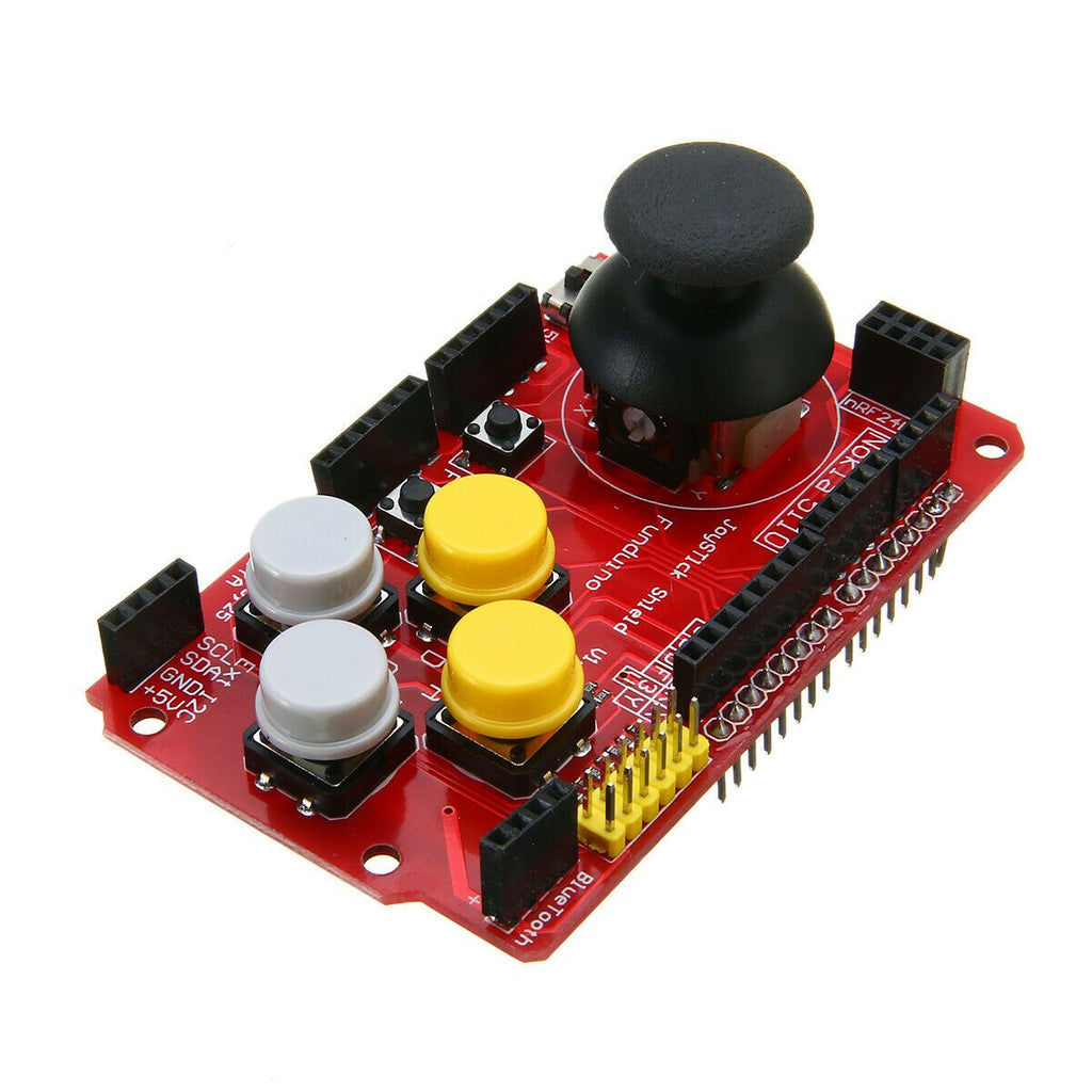 Joystick Shield for Arduino Expansion Board Analog Keyboard and Mouse Function Joystick Shield V1.2 - eElectronicParts