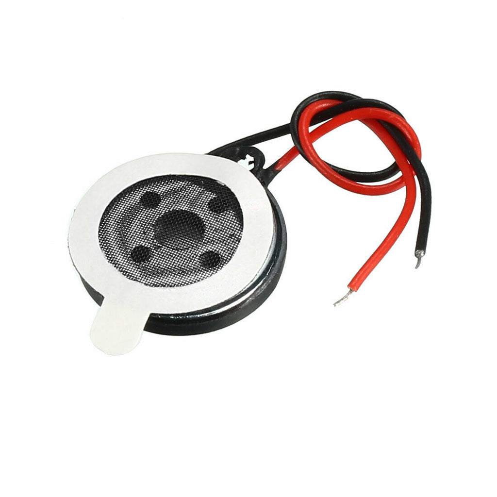 2pcs Speaker 13mm Dia 8 Ohm 1W 2-Wire Mini Micro Audio Magnetic Arduino - eElectronicParts