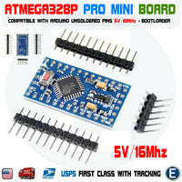 3Pcs Atmega328P Arduino Pro Mini Compatible Board Module 5V 16MHz Atmel - eElectronicParts